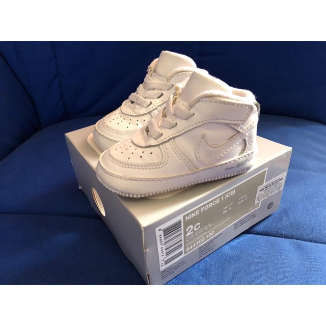 Nike Air Force 1 Crib Infant ( Preloved ) Shopee Malaysia