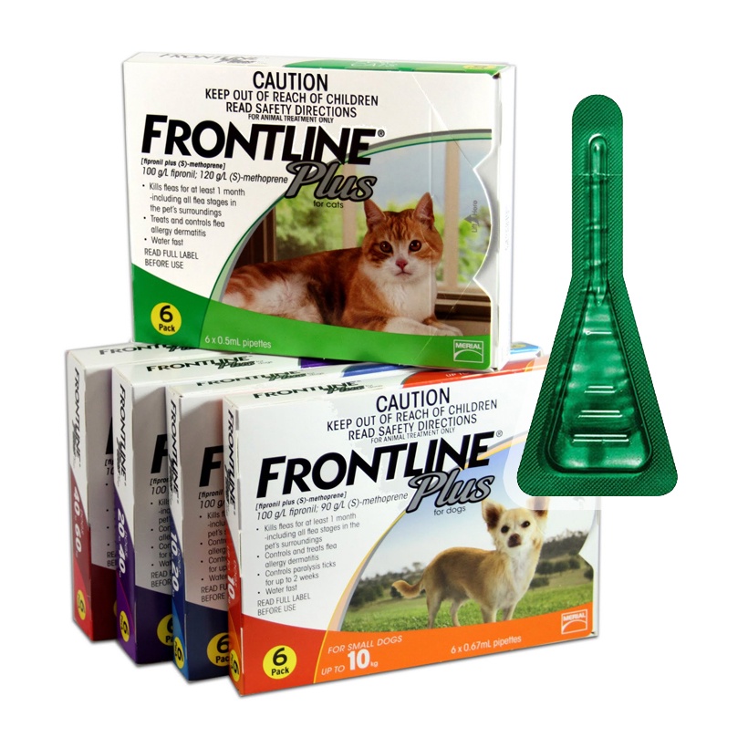 Frontline Plus Anti-flea and tick drops for dogs/Pets | Shopee Malaysia
