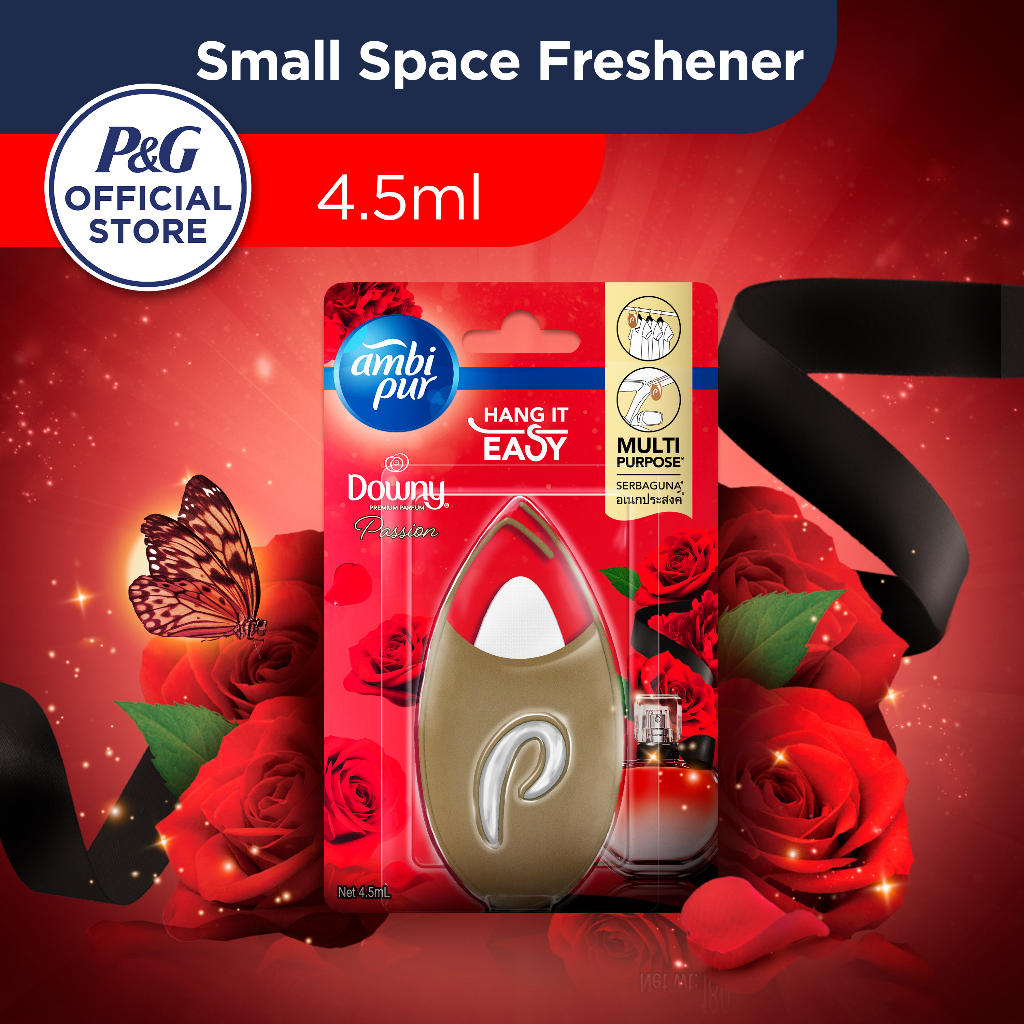 Ambi Pur Small Space Freshener Downy Passion Premium Parfum 4.5 ml