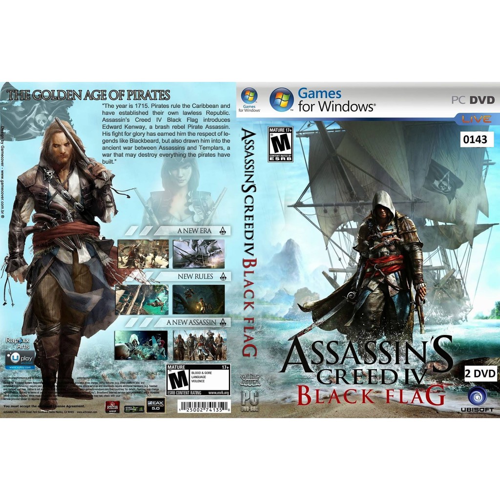 Pc Assassins Creed 4 Black Flag Jackdaw Edition Shopee Malaysia