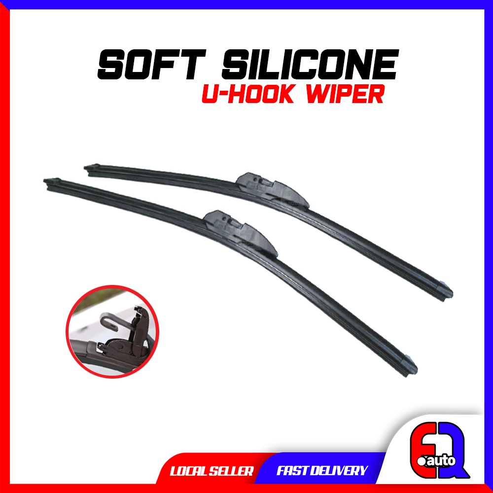 Japan Technology Silicone / Rubber Car Wiper Kereta Proton Perodua Alza