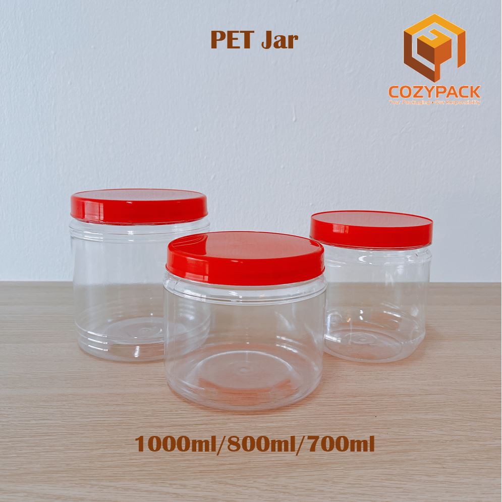 🔥Ready Stock🔥 Plastic Cookies Container/Balang Kuih Raya/ Balang Kosong ...