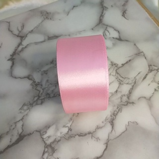 Pink Satin Ribbon 40mm22m Double Fabric Ribbon Craft Ribbons For