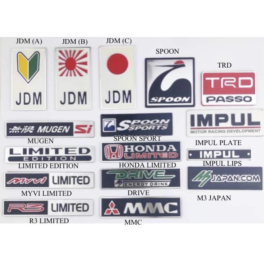 HONDA TOYOTA PASSO SPOON SPORT NISSAN IMPUL PERODUA MYVI PROTON R3 ...