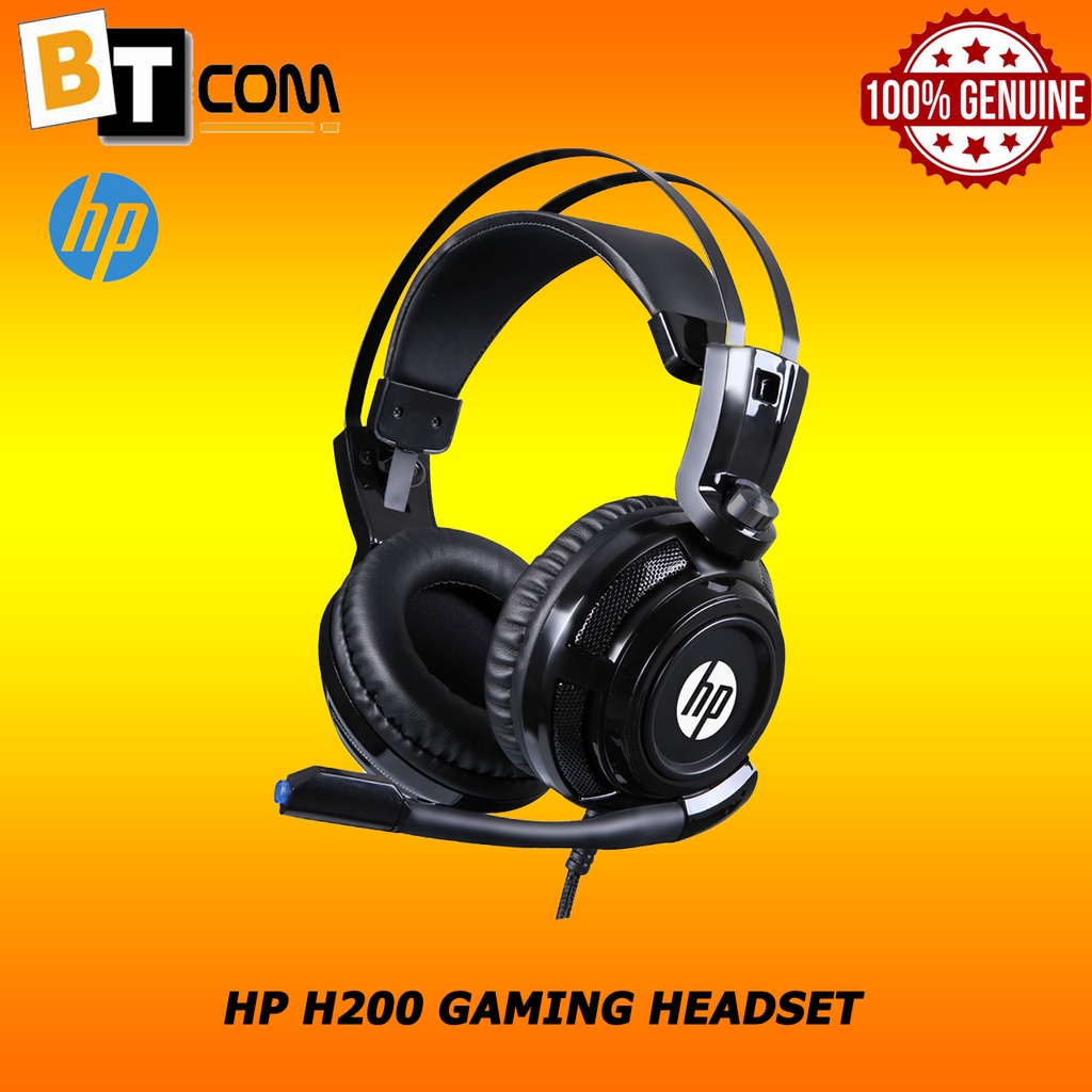 HP H200 Gaming Headset Shopee Malaysia