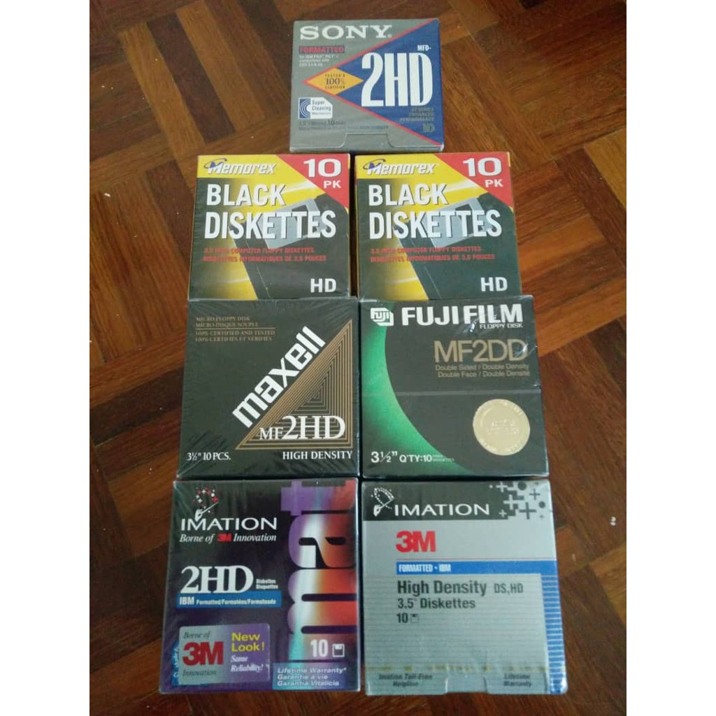 1.44MB Floppy Disk (New)(1 Box, 10 Pieces) | Shopee Malaysia