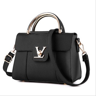 VERY POPULAR BRAND) WJS Premium Branded VL LOVE Handbag Hand Bag Sling  Shoulder PU Leather Women Bag Tangan BLACK GREY BEIGE BLUE PINK PURPLE  [FREE RM 50 VOUCHER]