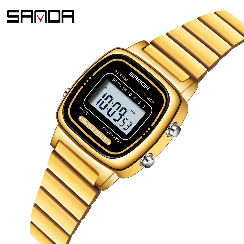 SANDA Retro Fashion Personality Business Watch Luxury Men's Charm ...