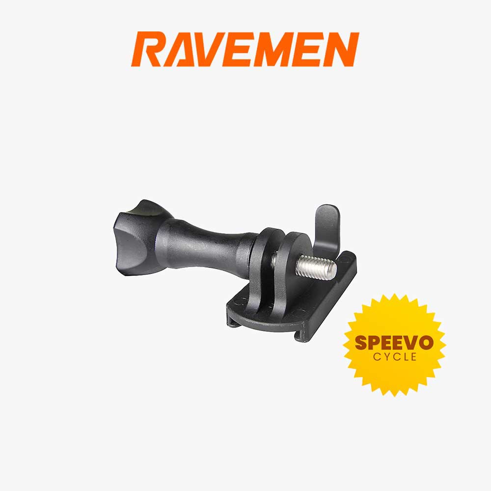 Support Montage Inversé RAVEMEN AUB01 - Compatible Phares Vélo Et Adaptateur GoPro