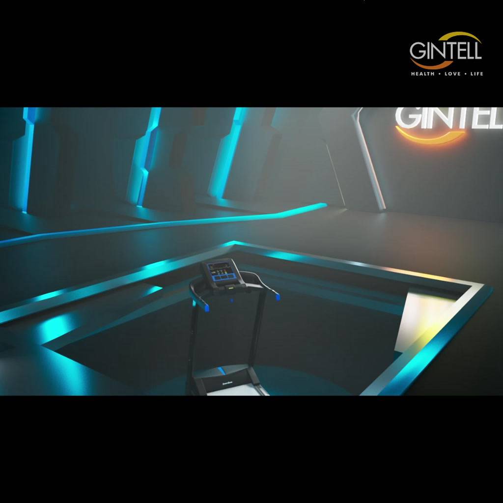 GINTELL SmartRunz 2.0 Treadmill App + Auto Inclination