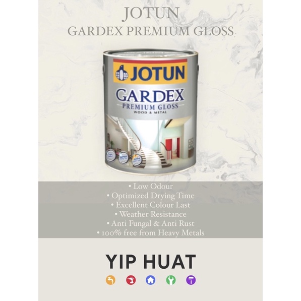 Jotun 1l Gardex Premium Gloss Wood And Metal Shopee Malaysia 2439