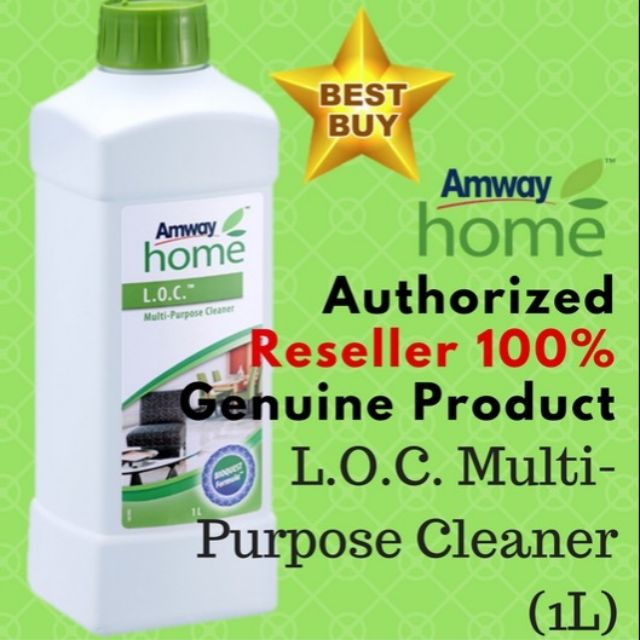 Amway home L.O.C. MultiPurpose Cleaner 1L Shopee Malaysia