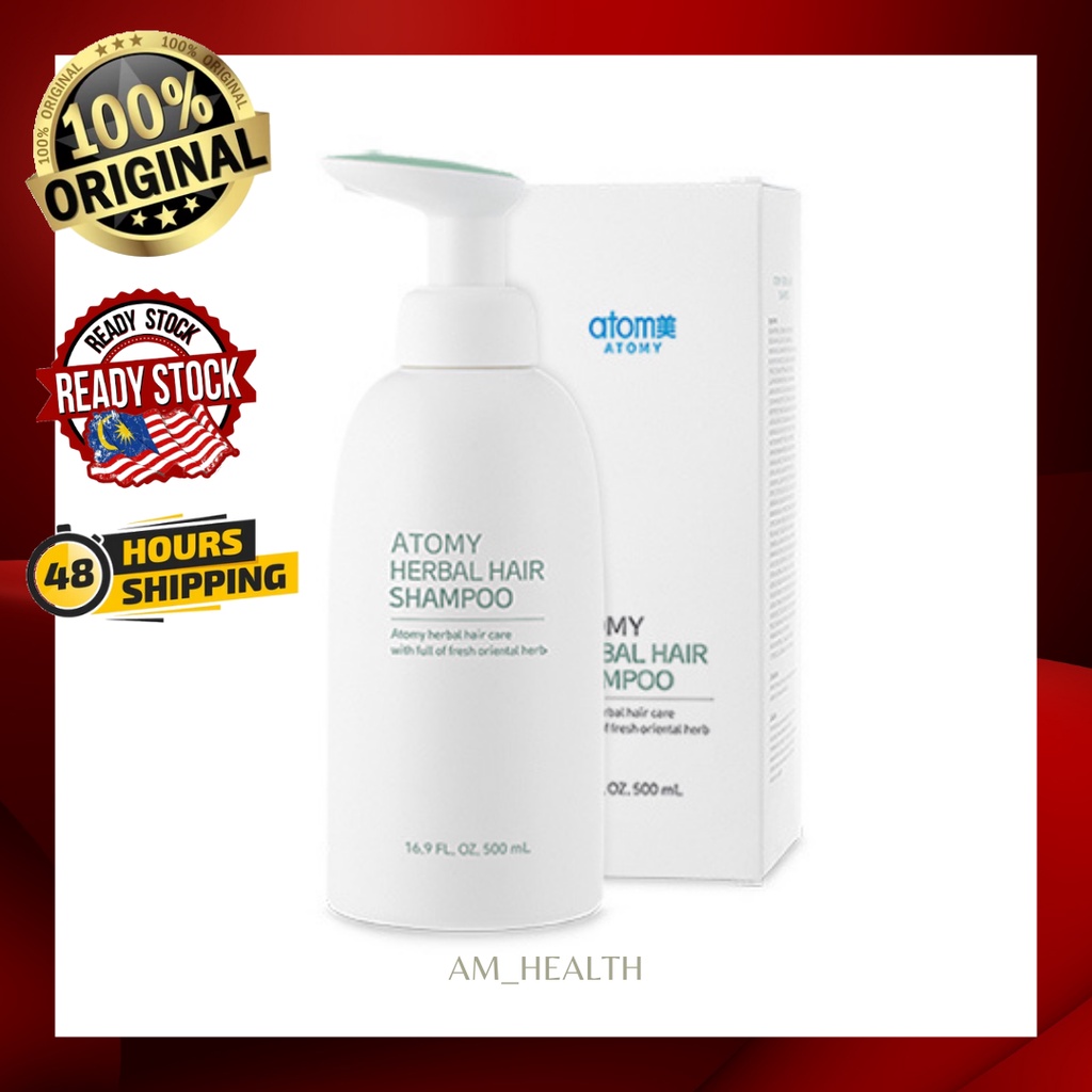 ATOMY Herbal Hair Shampoo 500ml Shopee Malaysia