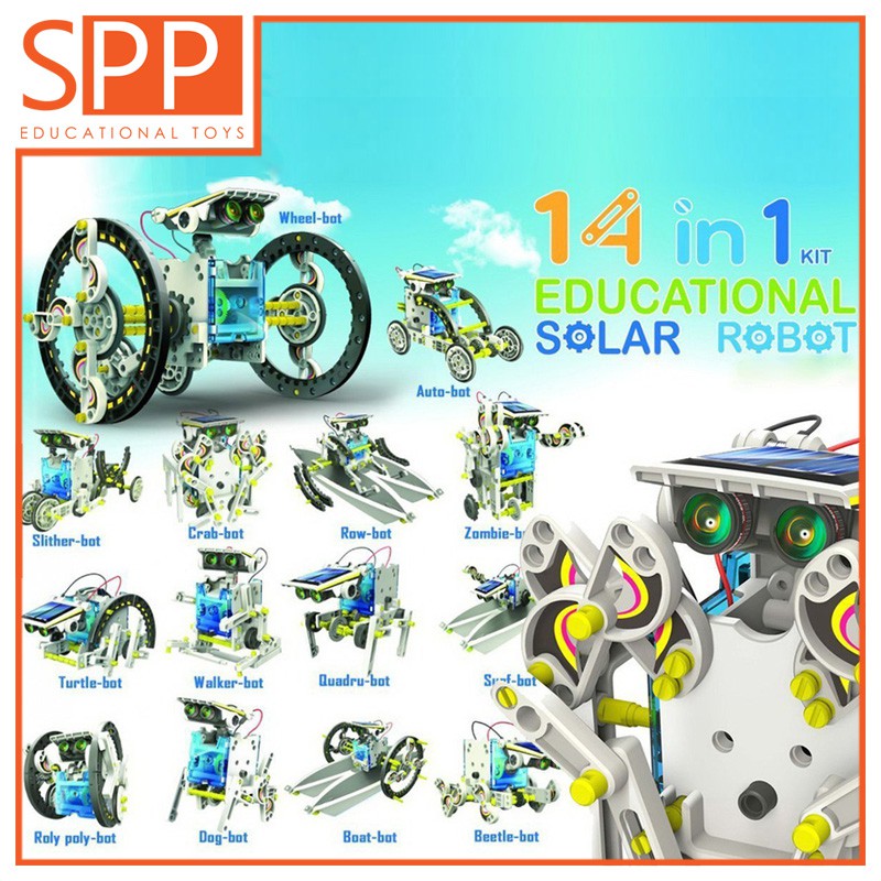 SPP Educational 14 in 1 DIY Educational Solar Science Kit | Shopee Malaysia