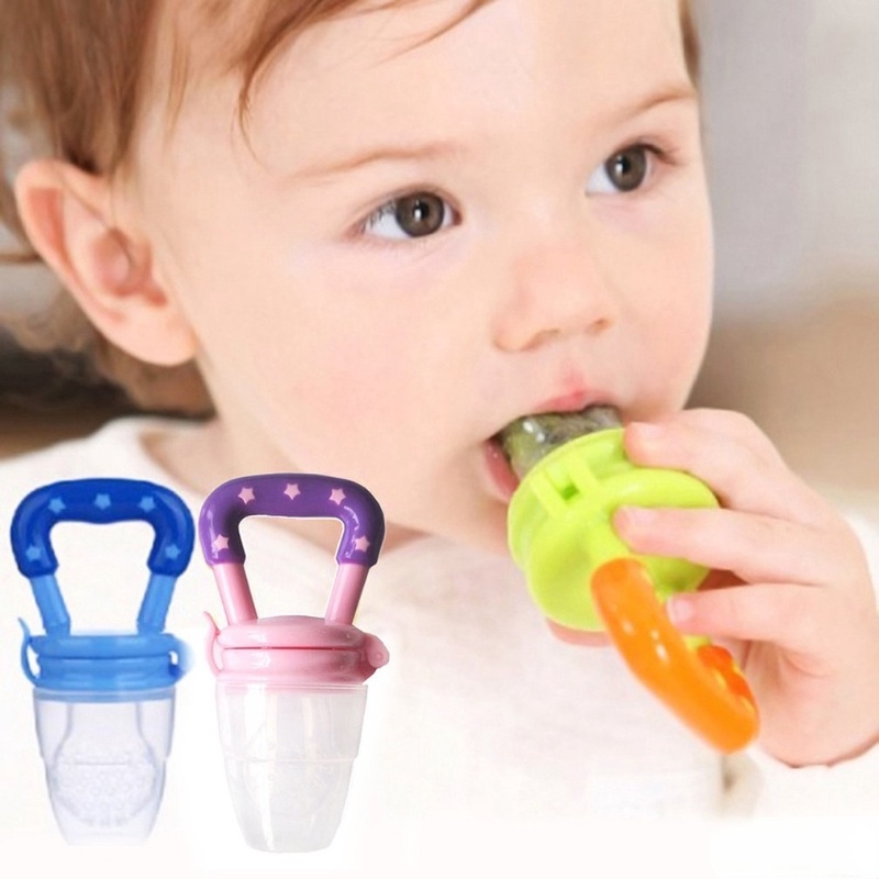 Baby Silicone Pacifier Bite Feeder Vegetable Fruit Food Baby Pacifier