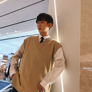 korean sweater vest men - Prices and Promotions - Oct 2023 | Shopee Malaysia
