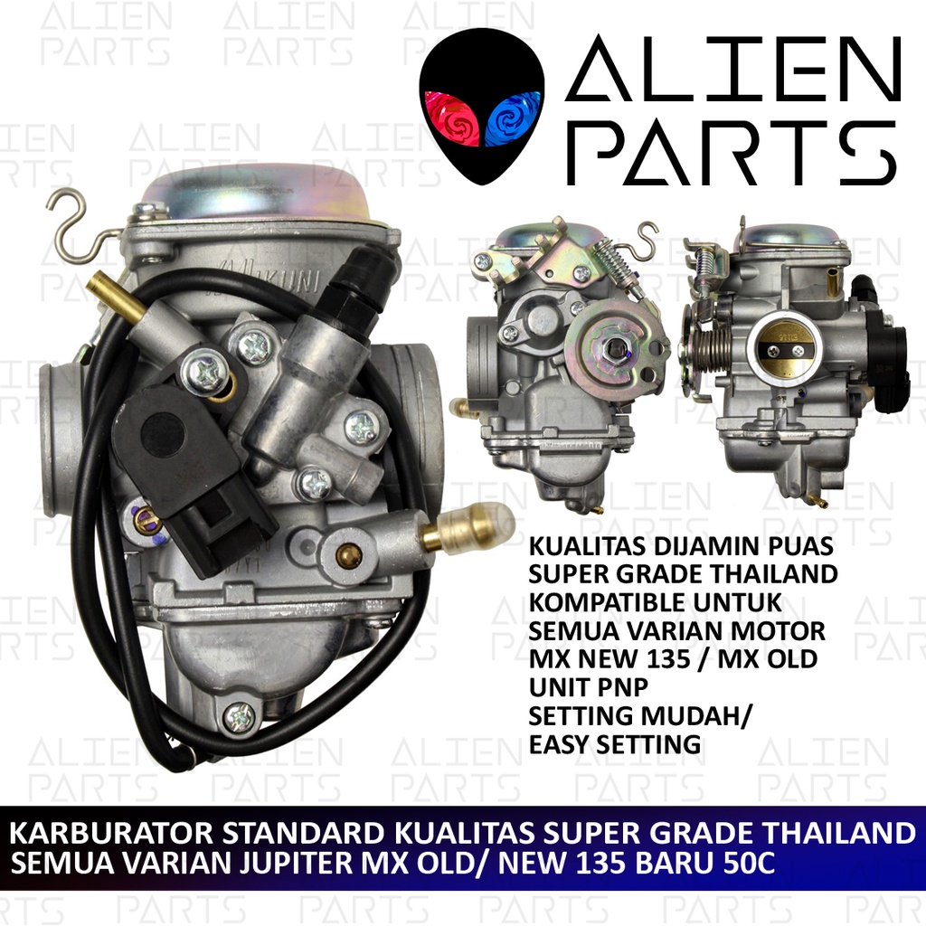 Carburetor JUPITER MX NEW 135CC 135 LC MX OLD NEW AND OLD 50C STANDARD