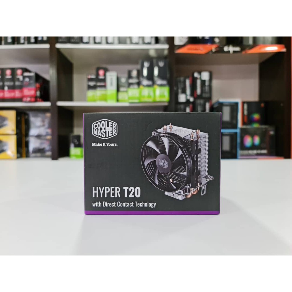 Cooler Master Hyper T20 CPU Fan Air Cooler Shopee Malaysia