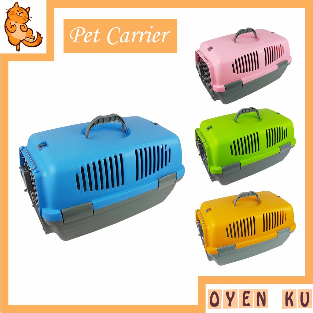 (READY STOCK) Pet Carrier Cat Carrier for Pet Cat Max 10kg / Bekas Kucing 10kg Maximum Shopee