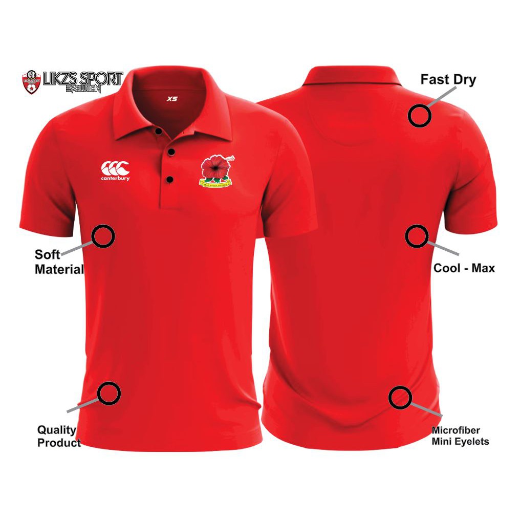 Malaysia Rugby Travel Jersey DX1| Rugby Polo | Baju Berkolar | Rugby ...