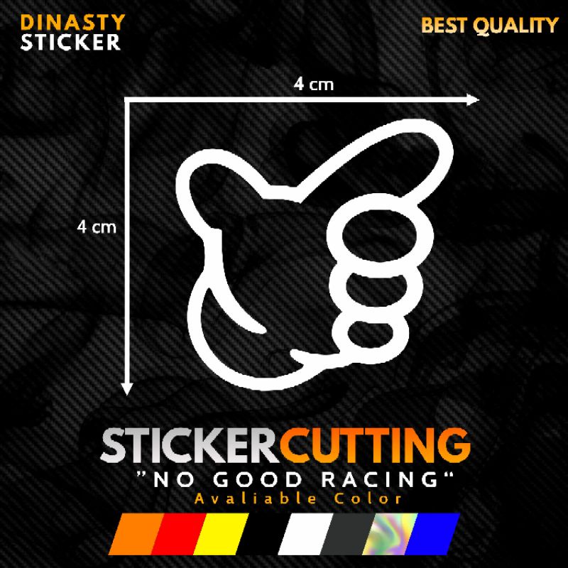 Sticker STICKER CUTTING LOGO NO GOOD RACING CAR JDM | Shopee Malaysia
