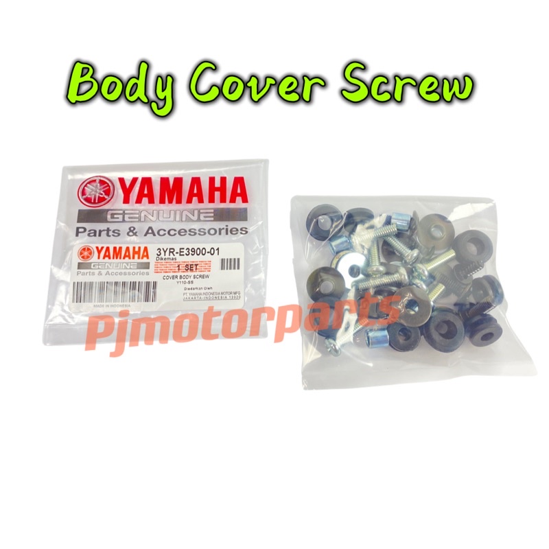 Y110 SS Y110SS Y110-SS - Complete Set Body Cover Set Screw & Leg Shield ...