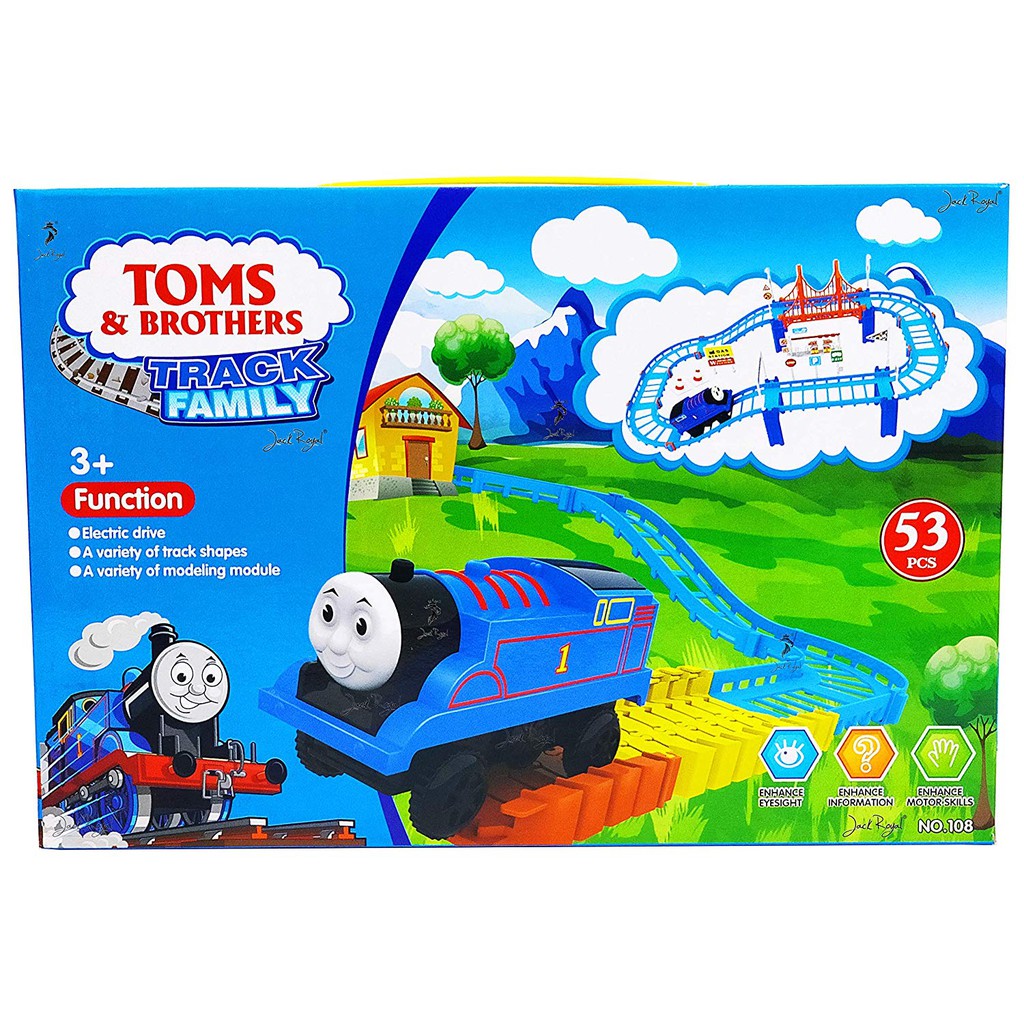 Thomas and Friend Train Tracks Build (53pcs) | Shopee Malaysia