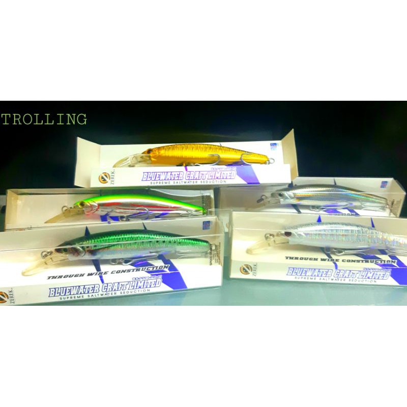 TENGGIRI ZEREK SPEED DONKEY TROLLING LURE BLUEWATER CRAFTLIMITED Depht ...