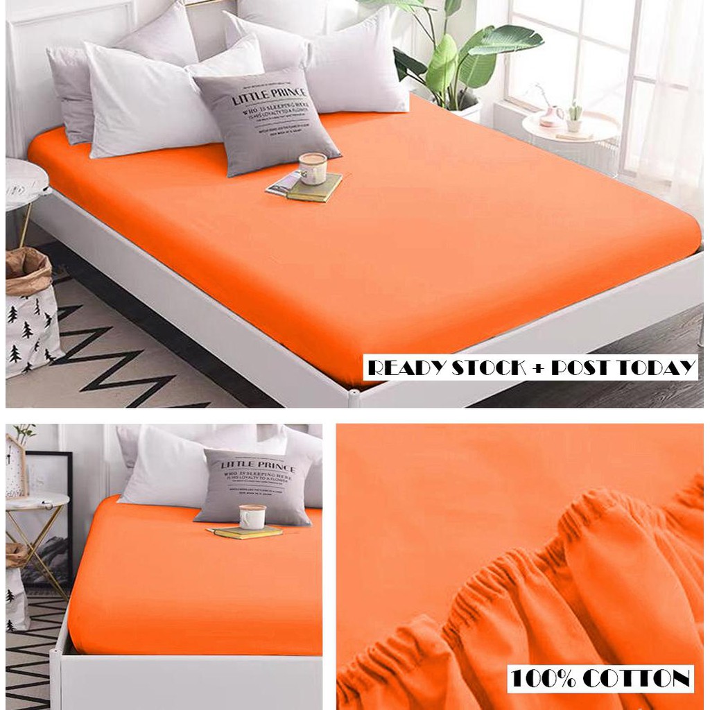 B.S.B BEDSHEET SINGLE SIZE & QUEEN SIZE & PILLOW CASE & BOLSTER CASE (8 ...