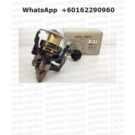 15 DAIWA Fishing VADEL 4000H 3500H Spinning Reel Free Gift