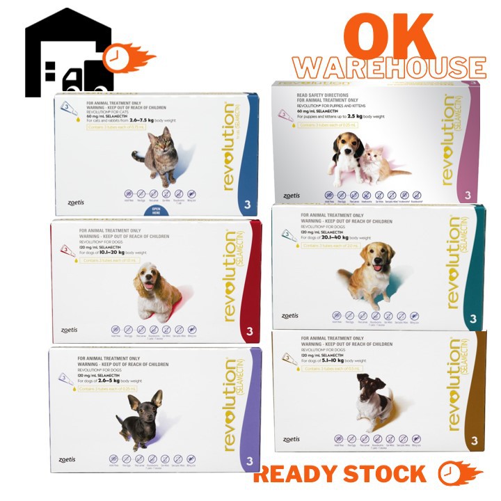 Revolution flea tick and hot sale heartworm