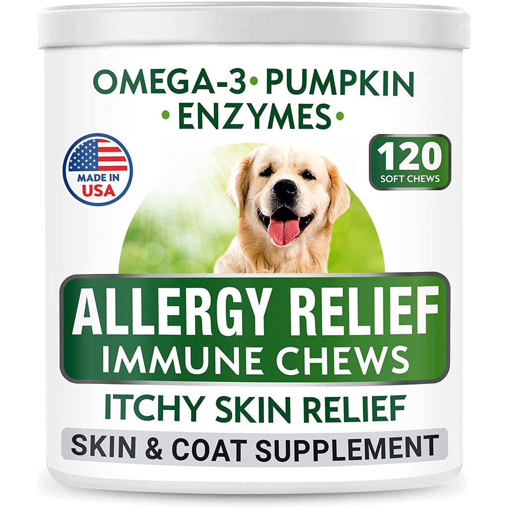 Dog supplements hotsell for skin allergies