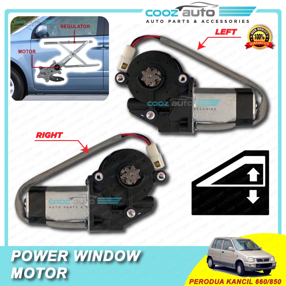 Perodua Kancil Power Window Motor Door Side Front Rear Left Right