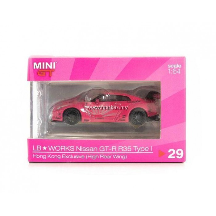 MINI GT 1/64 #29 HK EXCLUSIVE LB☆WORKS NISSAN GT-R R35 TYPE 1