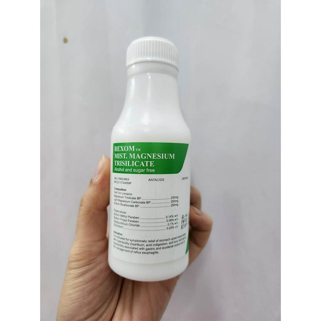 REXOM MIST MAGNESIUM TRISILICATE (MMT) 120ML Shopee Malaysia