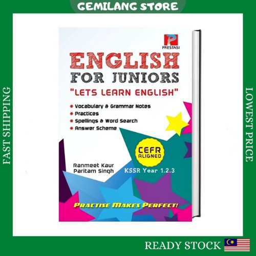 Book Easy Learn English For Juniors Buku Belajar Bahasa Inggeris ...