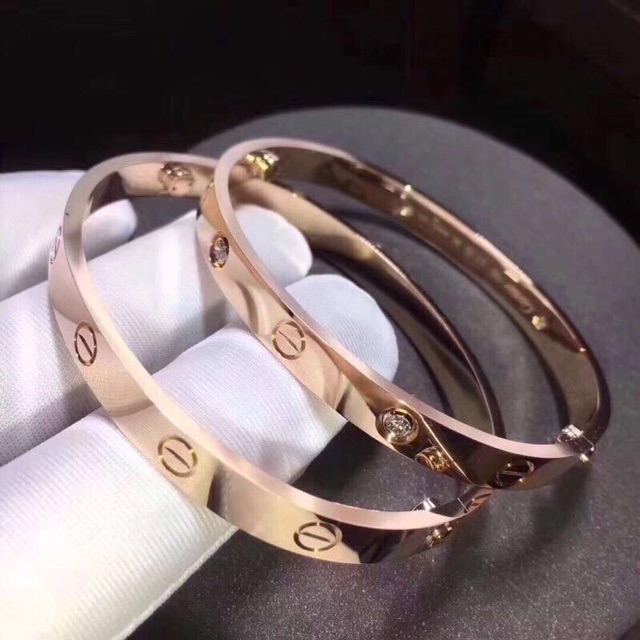 Cartier titanium steel lovers bracelet