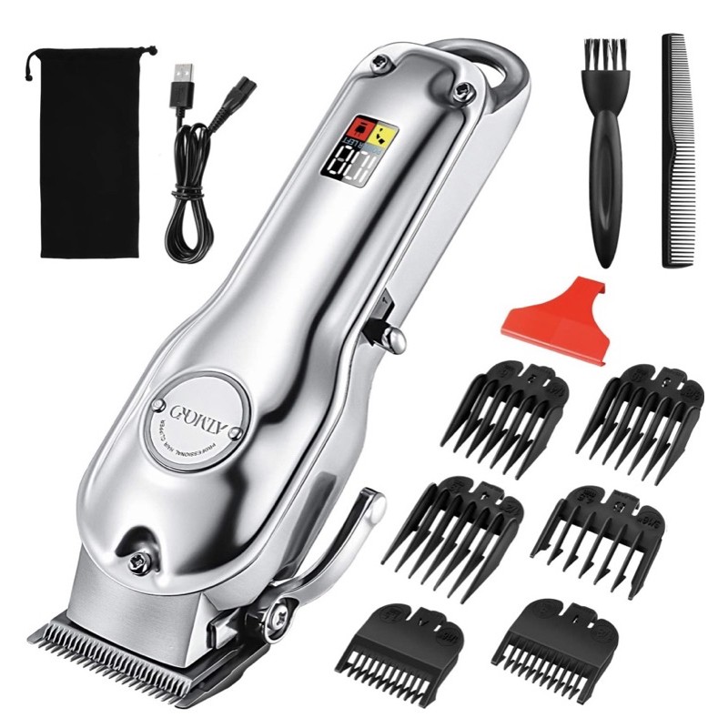 ATMOKO All-Metal Long Hair Clippers for Men Professional,3 Hour Charge ...