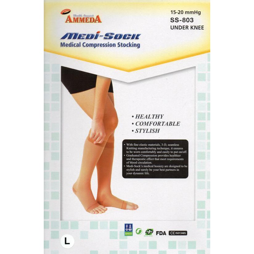 MEDICAL COMPRESSION STOCKING MEDISOCK (UNDER KNEE) Shopee Malaysia