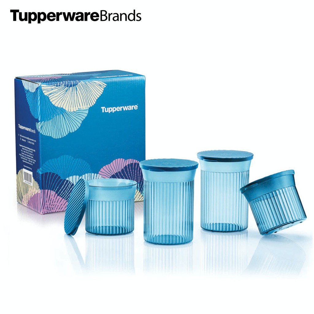 Elegant Tupperware Premia Glass Set