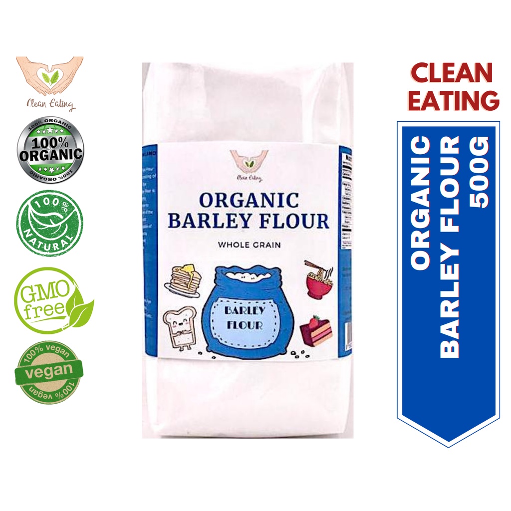 Clean Eating Organic Barley Flour 500g | Shopee Malaysia
