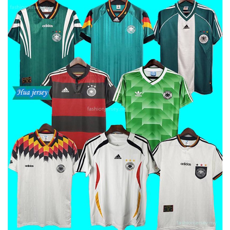 Germany 1988 90 94 96 98 2004 06 14 Home Retro Jersey World Cup ...