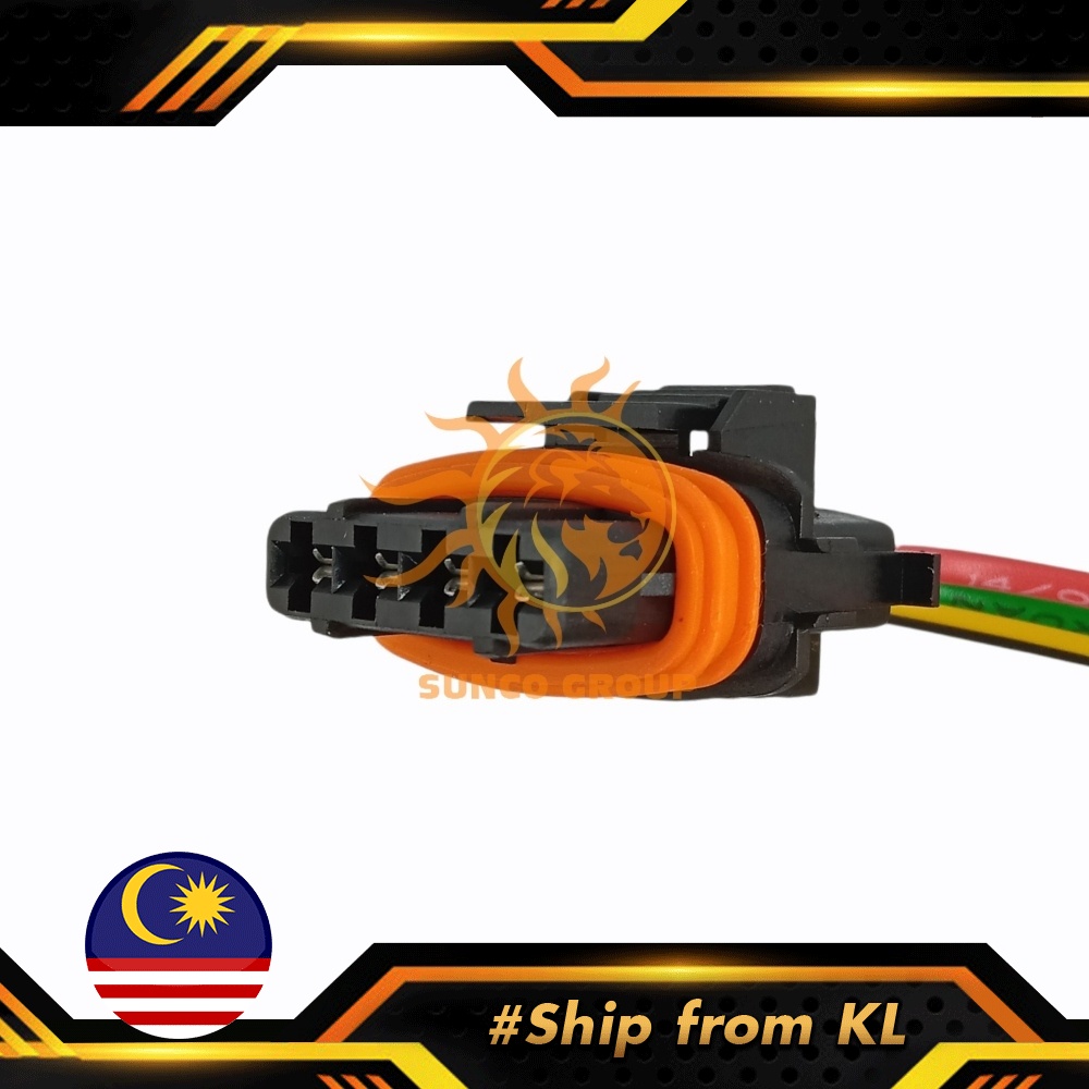 4 Pin Volvo Kia Ford MAP Sensor Socket Connector Made in Malaysia ...