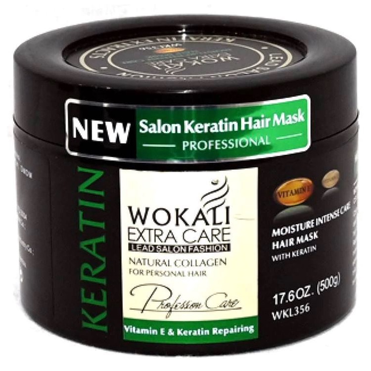 Wokali Extra Care Natural Collagen Keratin Hair Mask 500g | Shopee Malaysia