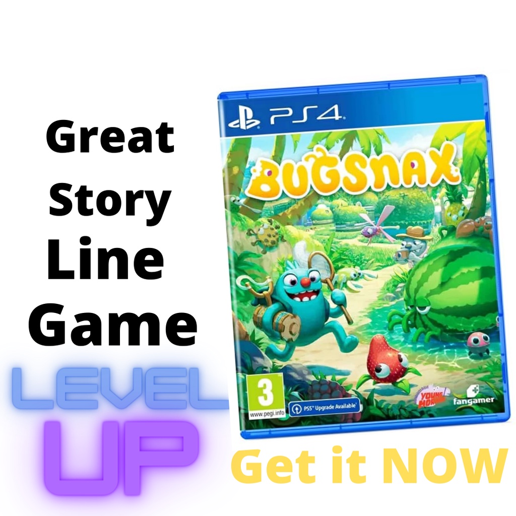 (Ready Stock) PS4 Bugsnax Chi/Eng Version (Physical Disc) | Shopee Malaysia