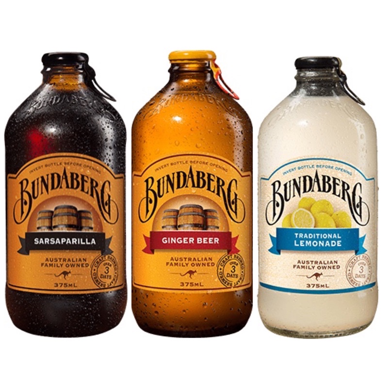 Bundaberg Root Beer / Lemonade / Passion Fruit / Grapefruits/ Mango
