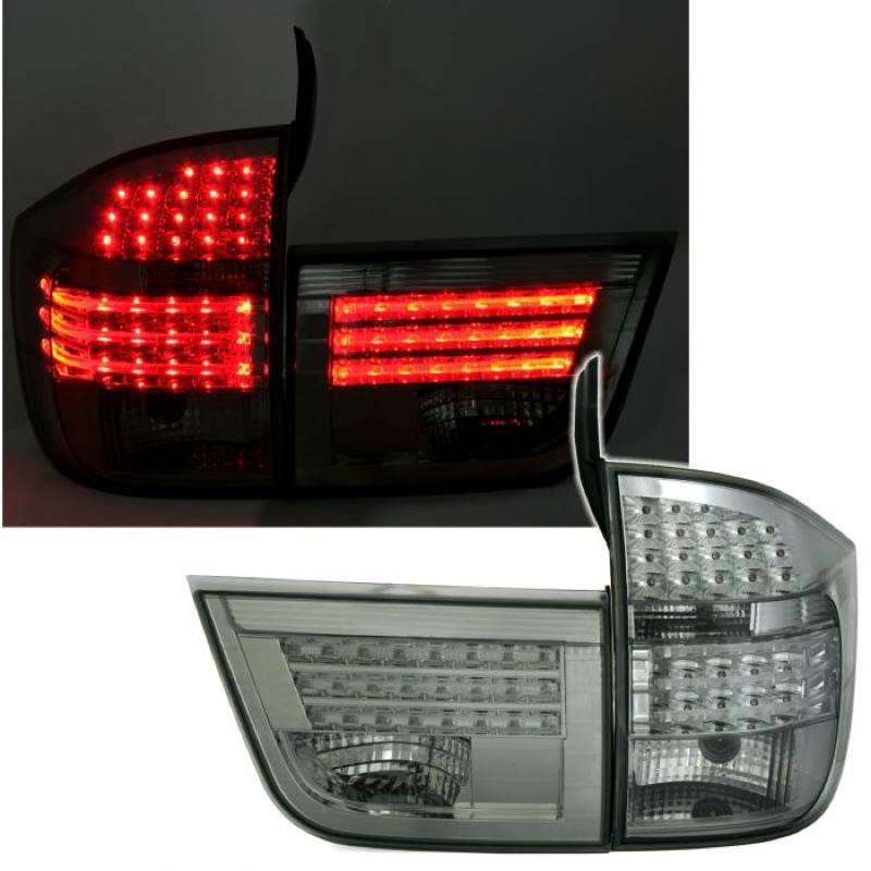 BMW E70 X5 2007 2008 2009 Prefacelift rear led tail lamp light boot ...