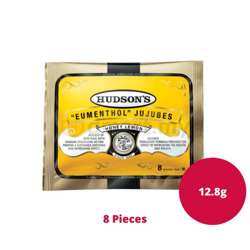 HUDSON'S Eumenthol Jujubes 8's (12.8g) | Shopee Malaysia