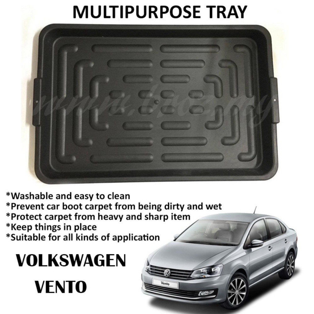 Multipurpose Universal One Tray For Rear Boot - Volkswagen Vento (91 x ...