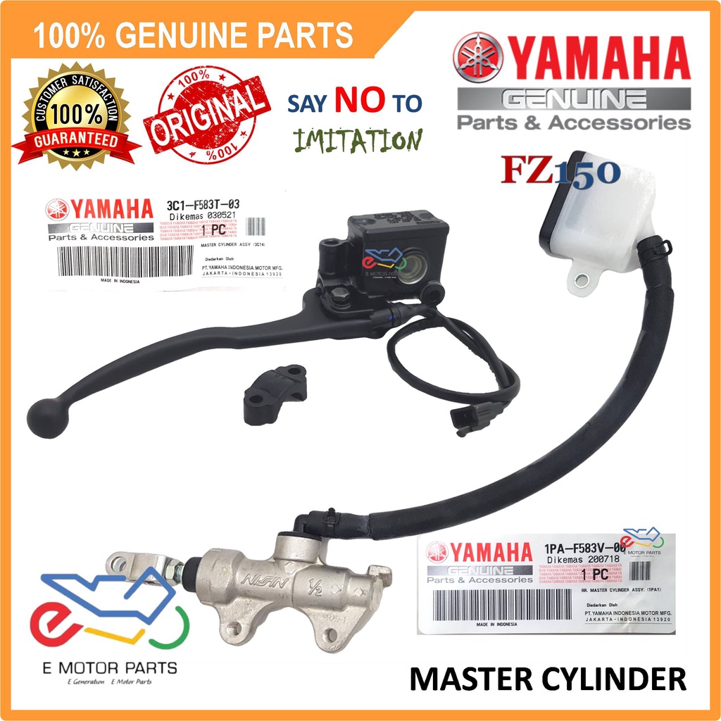 FZ MASTER CYLINDER FZ150 V1 V2 V3 FRONT REAR MASTER PUMP MASTER PUMP